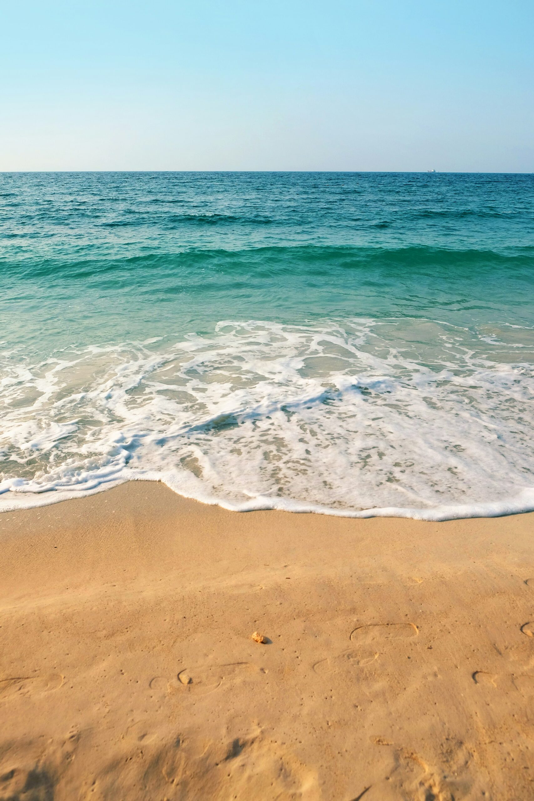 Seashore under clear blue sky during daytime | Mink Mingle, Unsplash